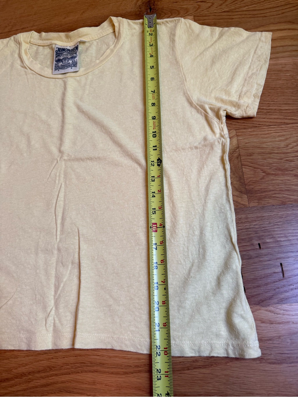 Jungmaven Women’s Lorel Crop Short Sleeve Shirt — image 3 of 5
